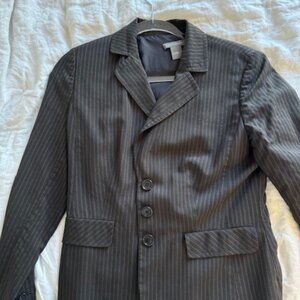 Pinstripe Blazer